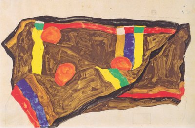 My Path Leads Over Abysses 17-5-1912 by Egon Schiele